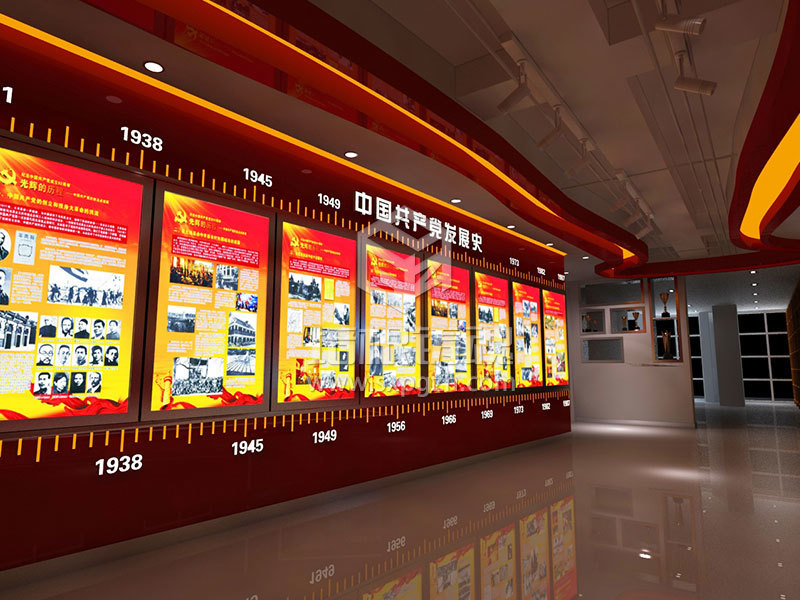 為什么要設計紅色文化展館展廳？