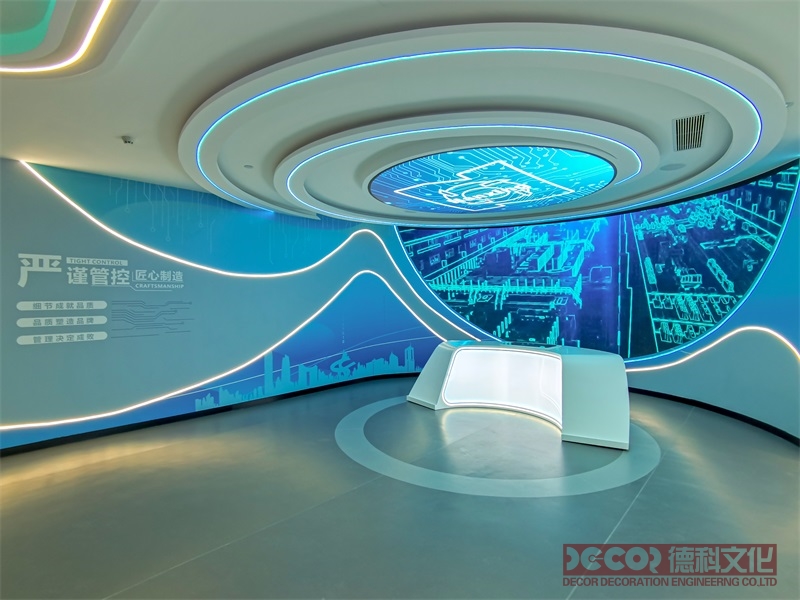 在廣州展廳設(shè)計中，如何利用展示品的聲音和語言