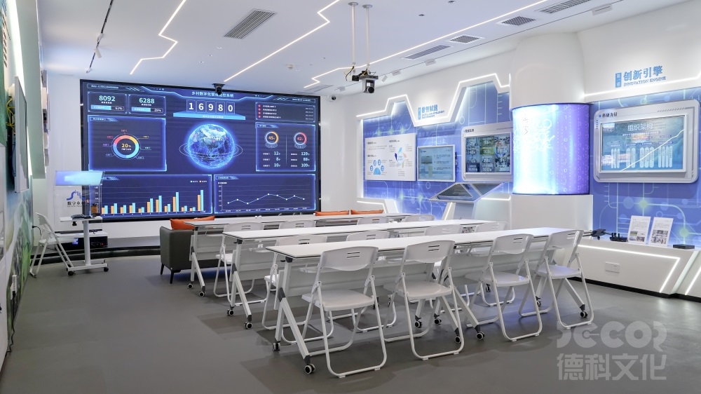 規劃館設計布展的展示圖表和數據如何呈現？